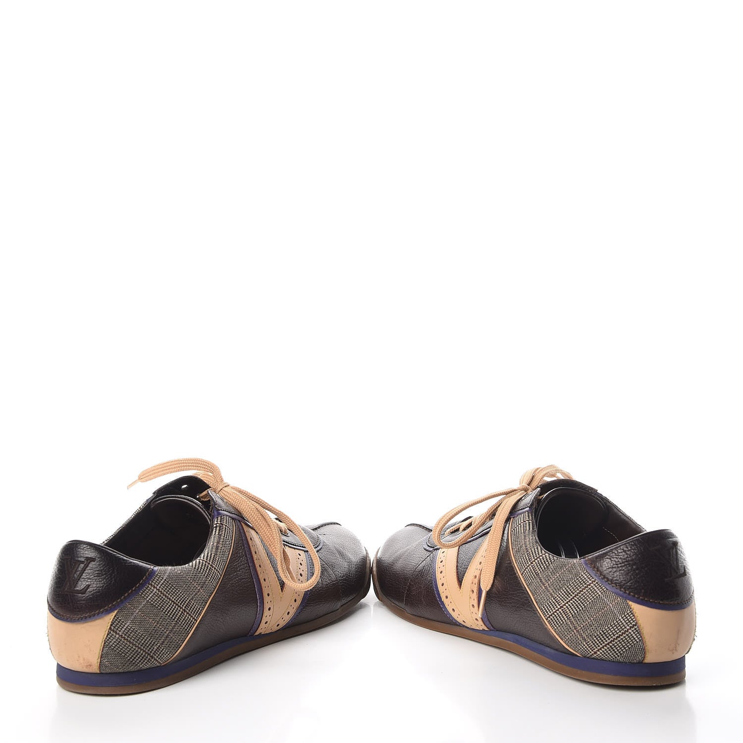 Louis Vuitton Calfskin Zephyr Sneakers 9 Cacao 6 of 16