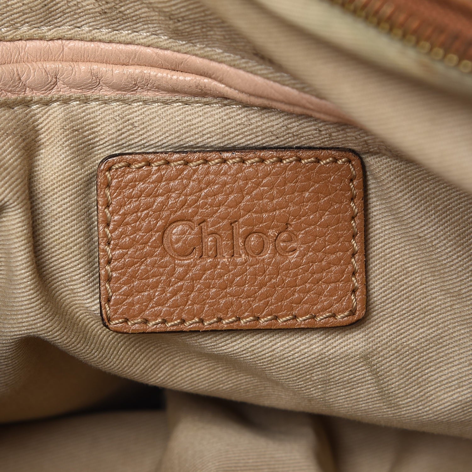 Chloe Calfskin Medium Paraty Tan 7 of 15