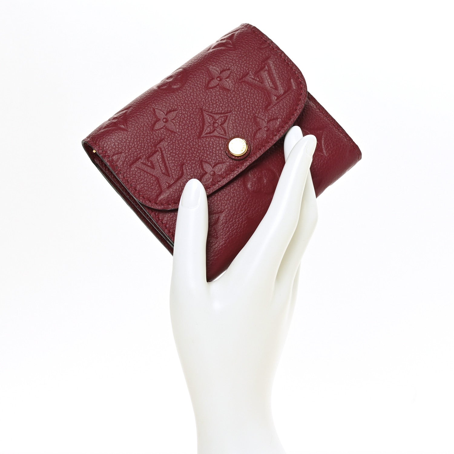 Louis Vuitton Empreinte Ariane Wallet Raisin 2 of 7