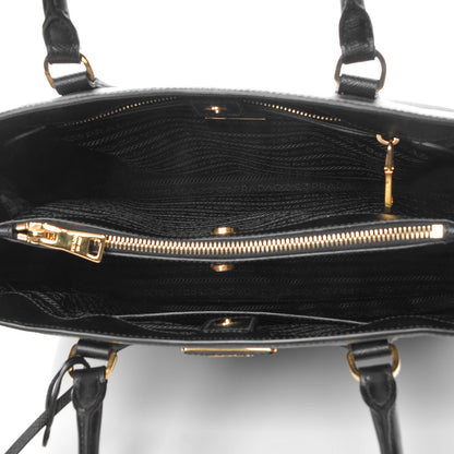 Prada Saffiano Lux Medium Tote Black 5 of 8