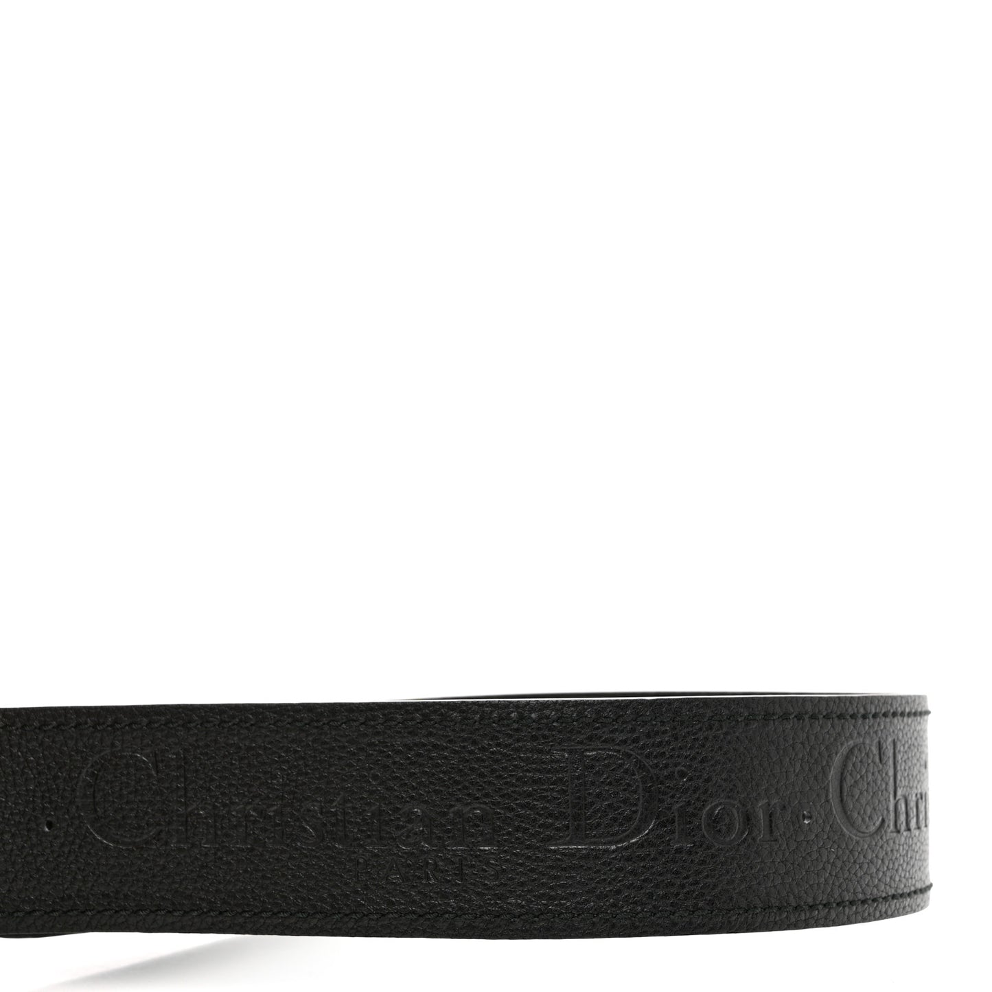 Calfskin J'Adior Shoulder Strap Black