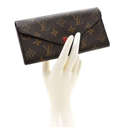 Louis Vuitton Monogram Josephine Wallet Red 2 of 9