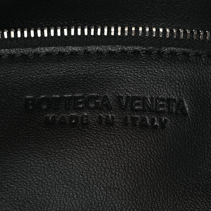 Bottega Veneta Lambskin Maxi Intrecciato Cassette Crossbody Bag Black 6 of 12