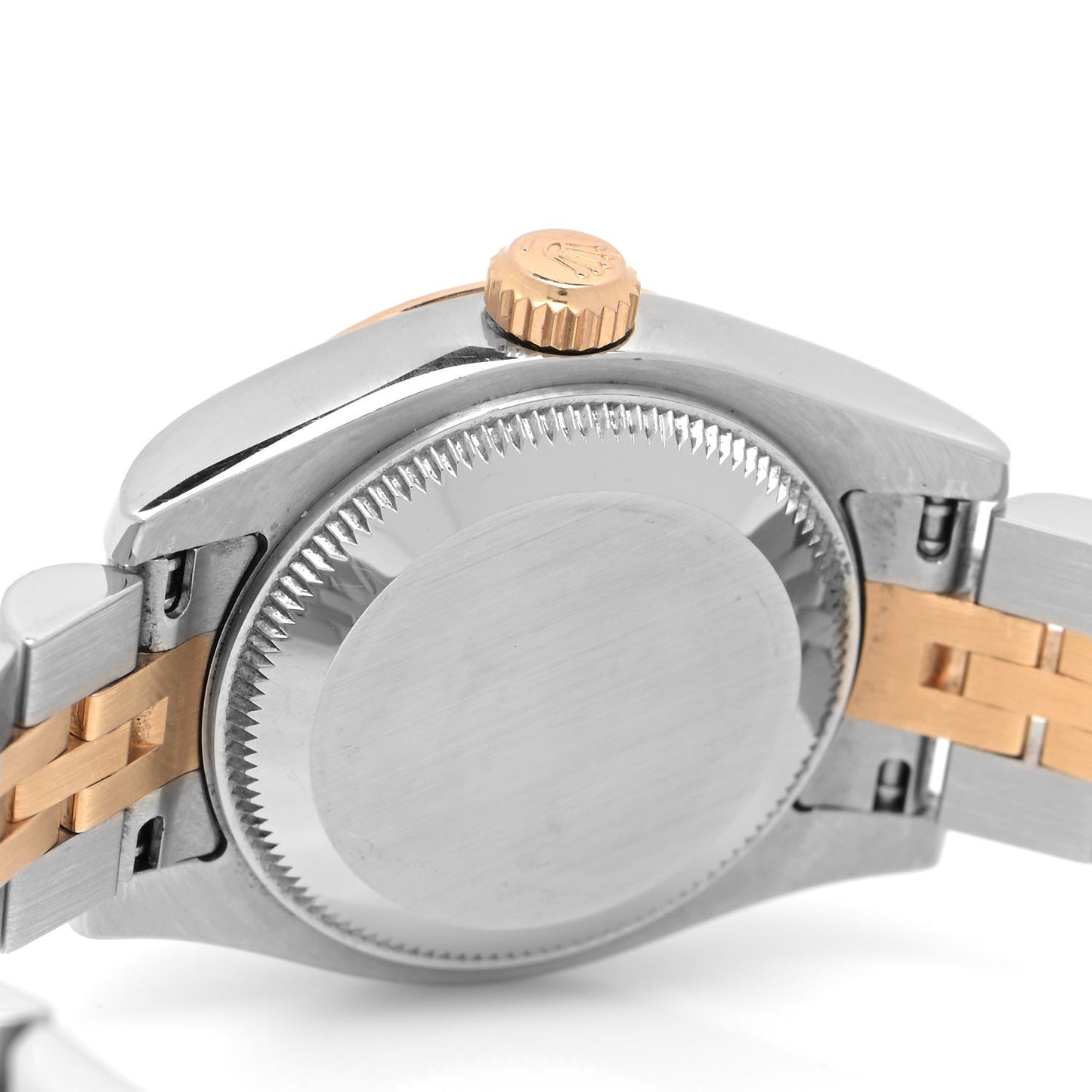 Stainless Steel 18K Everose Gold 26mm Oyster Perpetual Datejust Watch Black Roman 179171