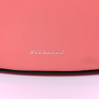 Burberry Supple Calfskin Medium Bucket Coral Pink 6 of 10