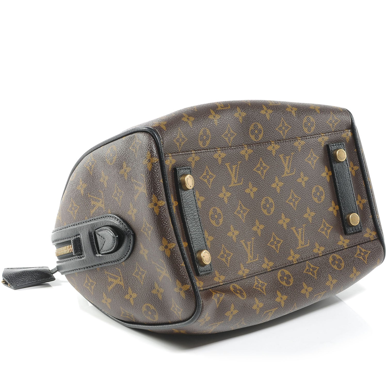 Louis Vuitton Monogram Golden Arrow Speedy Black 4 of 8