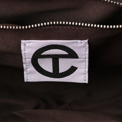 Telfar Vegan Leather Medium Shopping Bag Chocolate 6 of 10