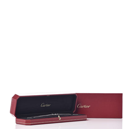 Cartier 18K White Gold Diamond LOVE Bracelet 6 of 6