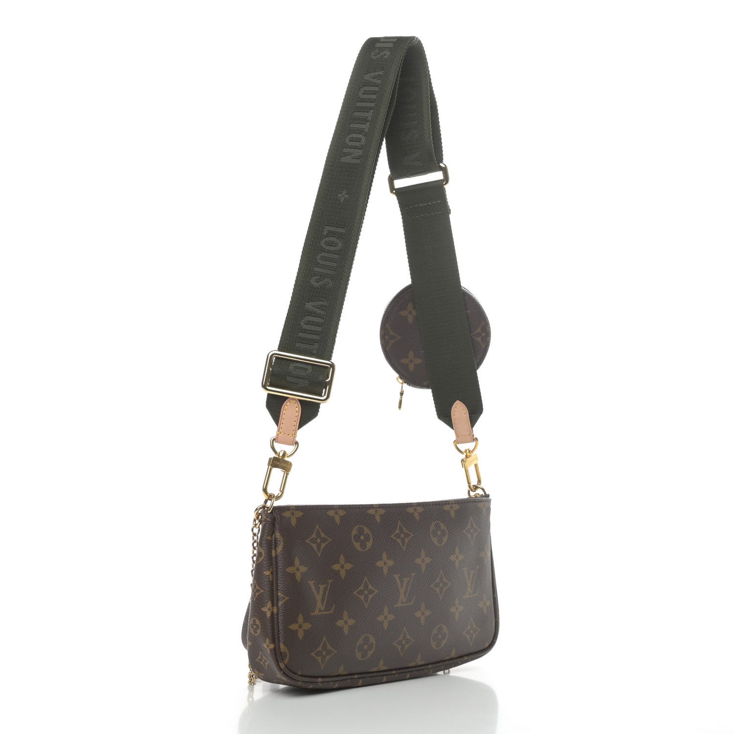 Monogram Multi Pochette Accessories Kaki