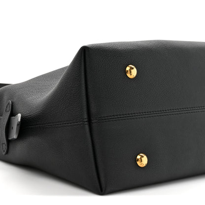 Louis Vuitton Grained Calfskin Low Key Hobo MM Black 10 of 10