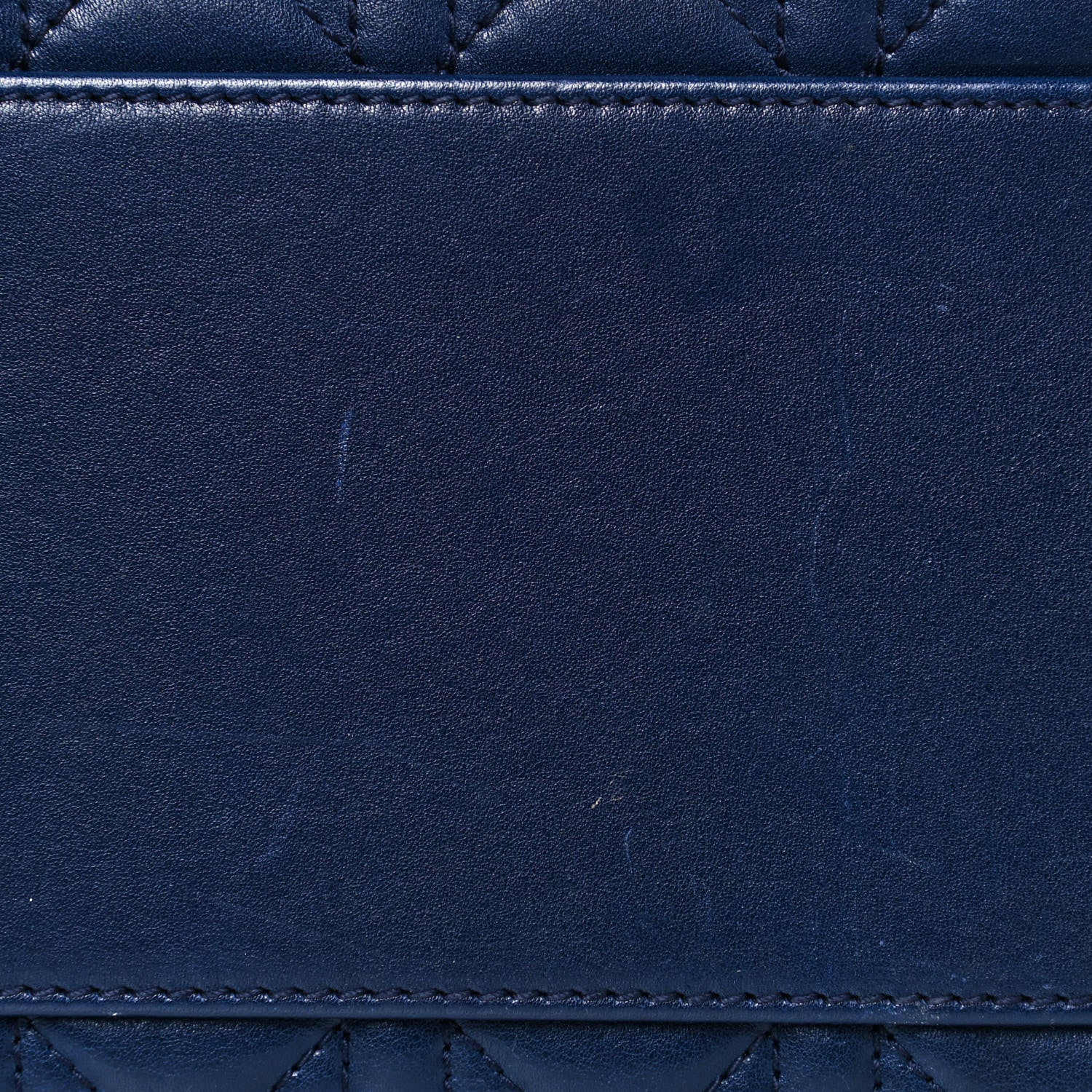 Christian Dior Lambskin Cannage Large Lady Dior Blue 19 of 19