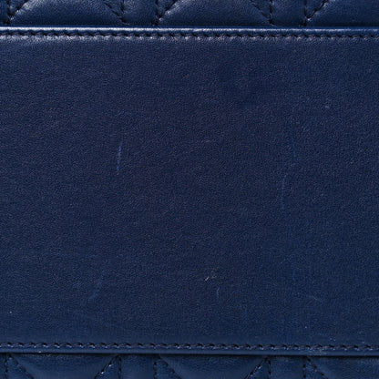 Christian Dior Lambskin Cannage Large Lady Dior Blue 19 of 19