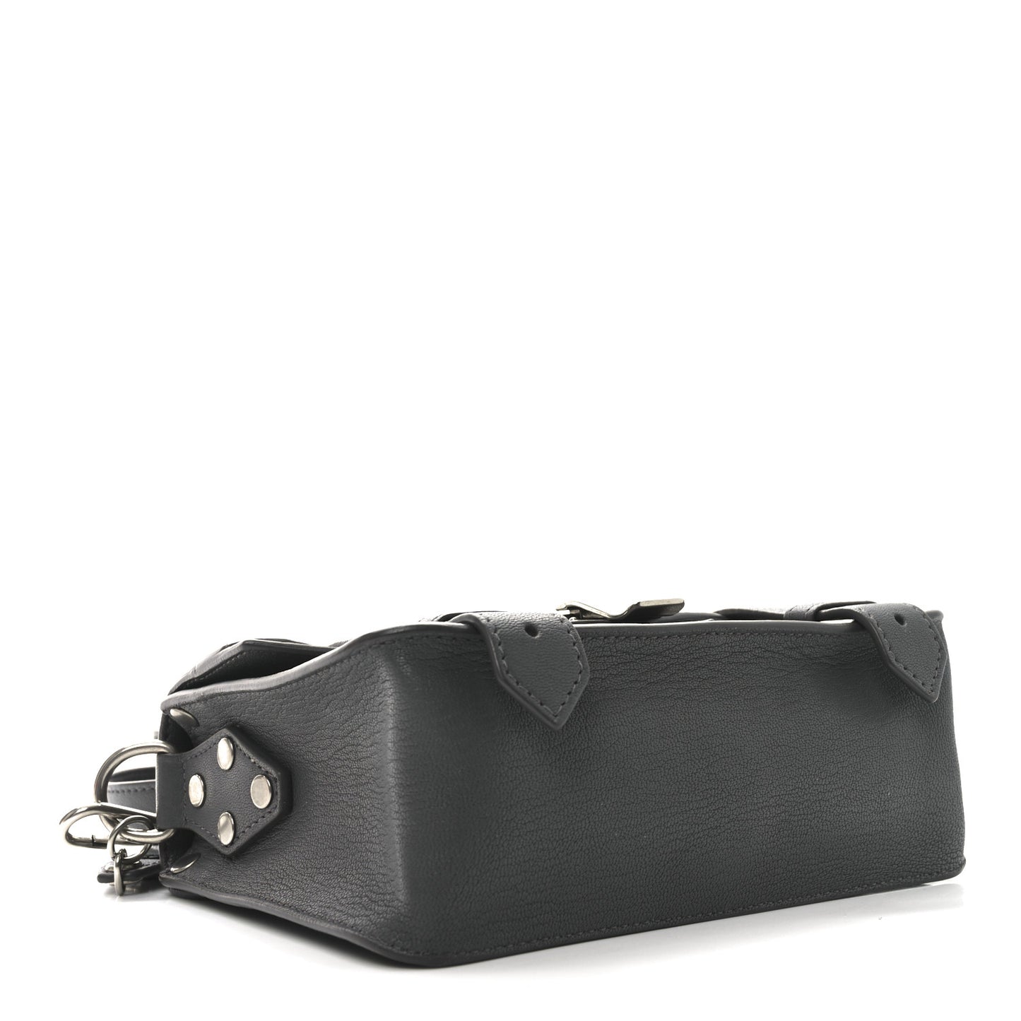 Lambskin PS1 Mini Crossbody Heather Grey
