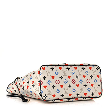 Louis Vuitton Game On Neverfull MM White 4 of 13