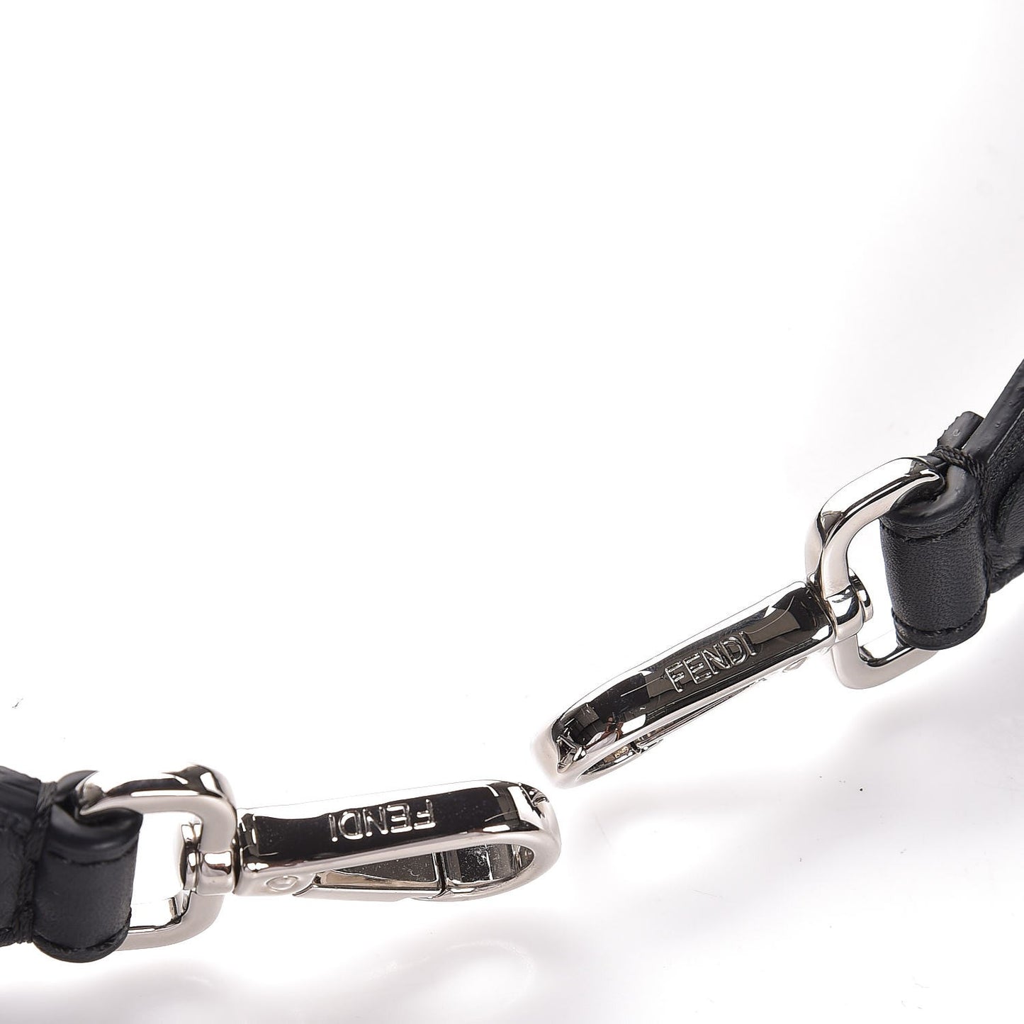 Vitello Dolce Nappa Patent Flowerland Studded Strap You Black