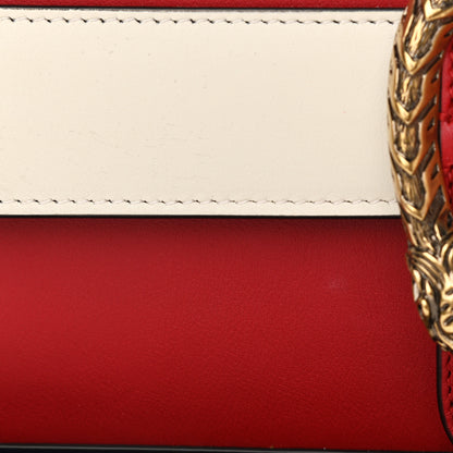 Gucci Calfskin Bamboo Web Medium Dionysus Top Handle Bag Red White Blue 14 of 16