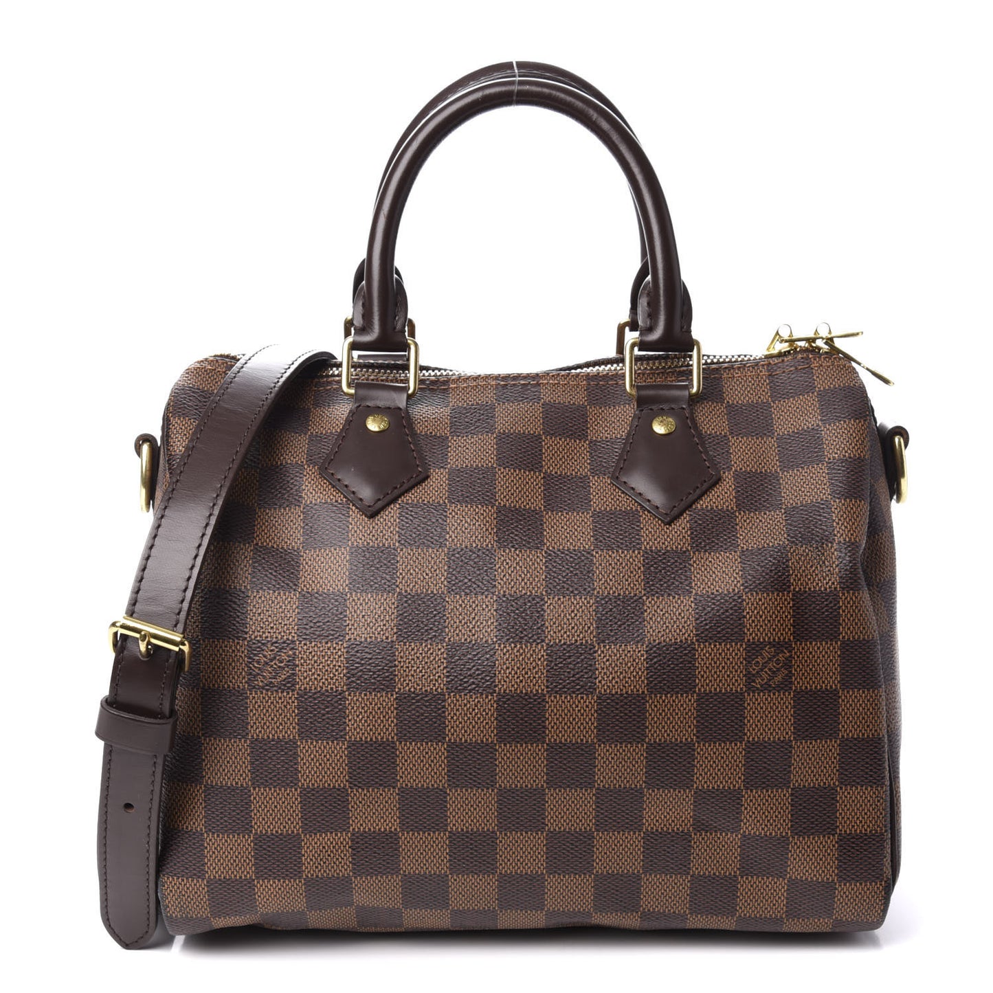 Damier Ebene Speedy Bandouliere 25