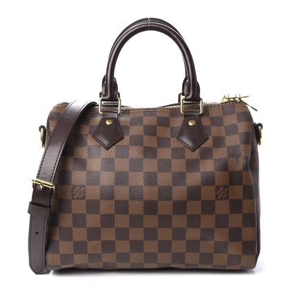 Louis Vuitton Damier Ebene Speedy Bandouliere 25 1 of 10