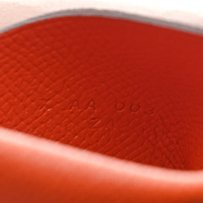 Hermes Epsom Calvi Card Case Terre Battue 7 of 7