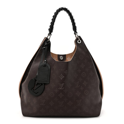 Louis Vuitton Mahina Carmel Hobo Chocolate 1 of 17