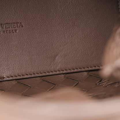 Bottega Veneta Nappa Intrecciato Small Andiamo Shoulder Bag Taupe Grey 12 of 12