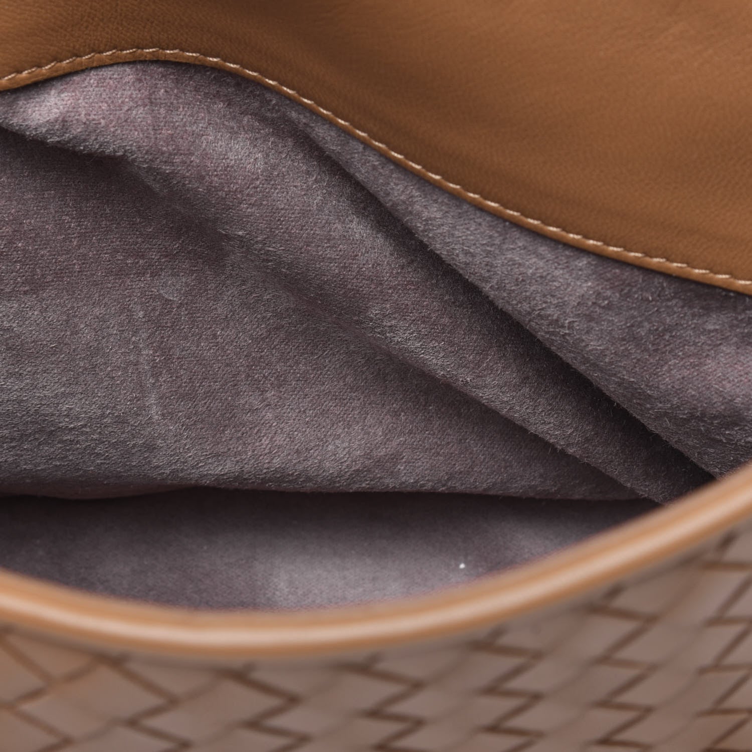 Bottega Veneta Nappa Intrecciato Large Olimpia Bag Camel 7 of 13