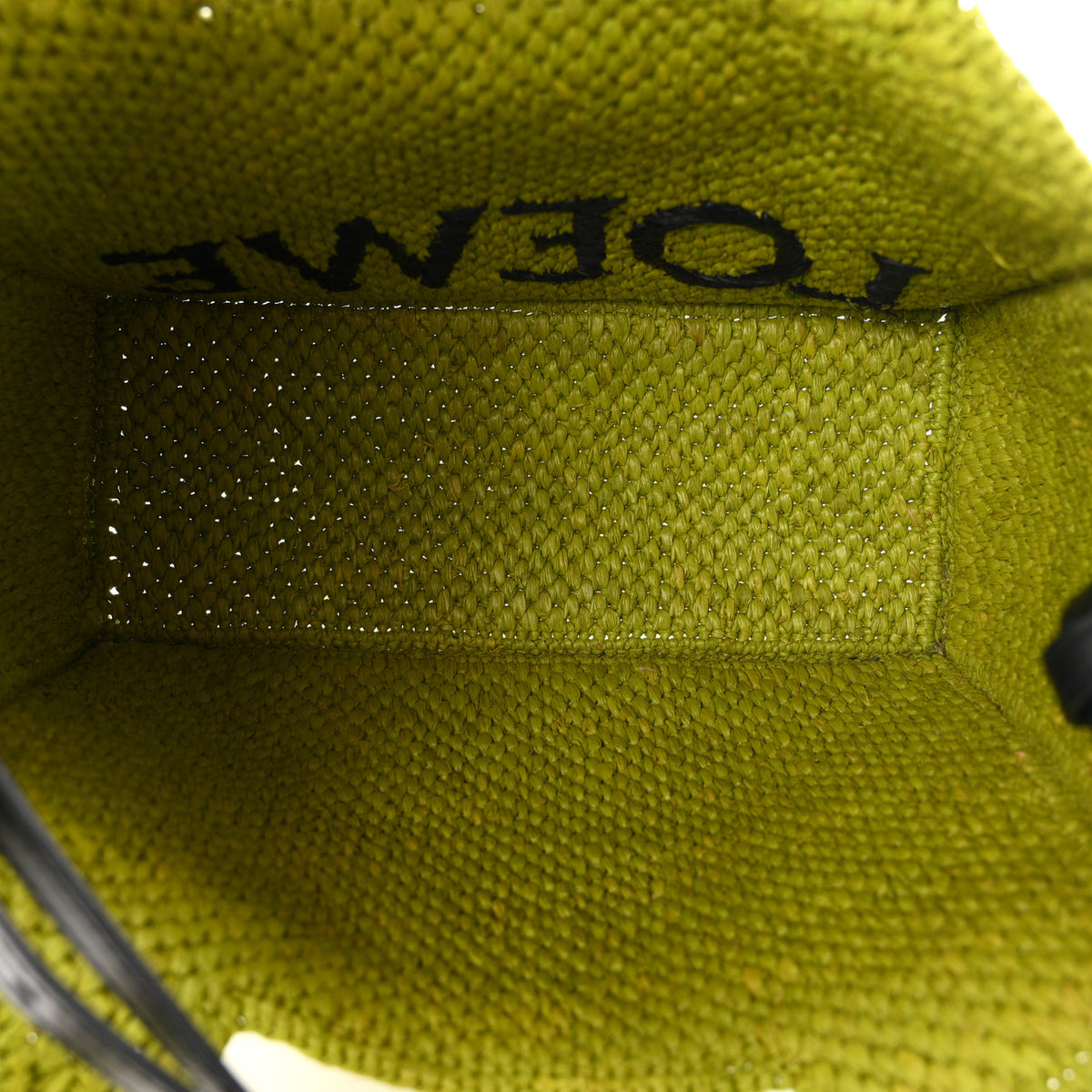 Loewe X PAULA'S IBIZA Raffia Font Tote Meadow Green 5 of 9