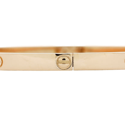 Cartier 18K Yellow Gold Small LOVE Bracelet 17 3 of 6