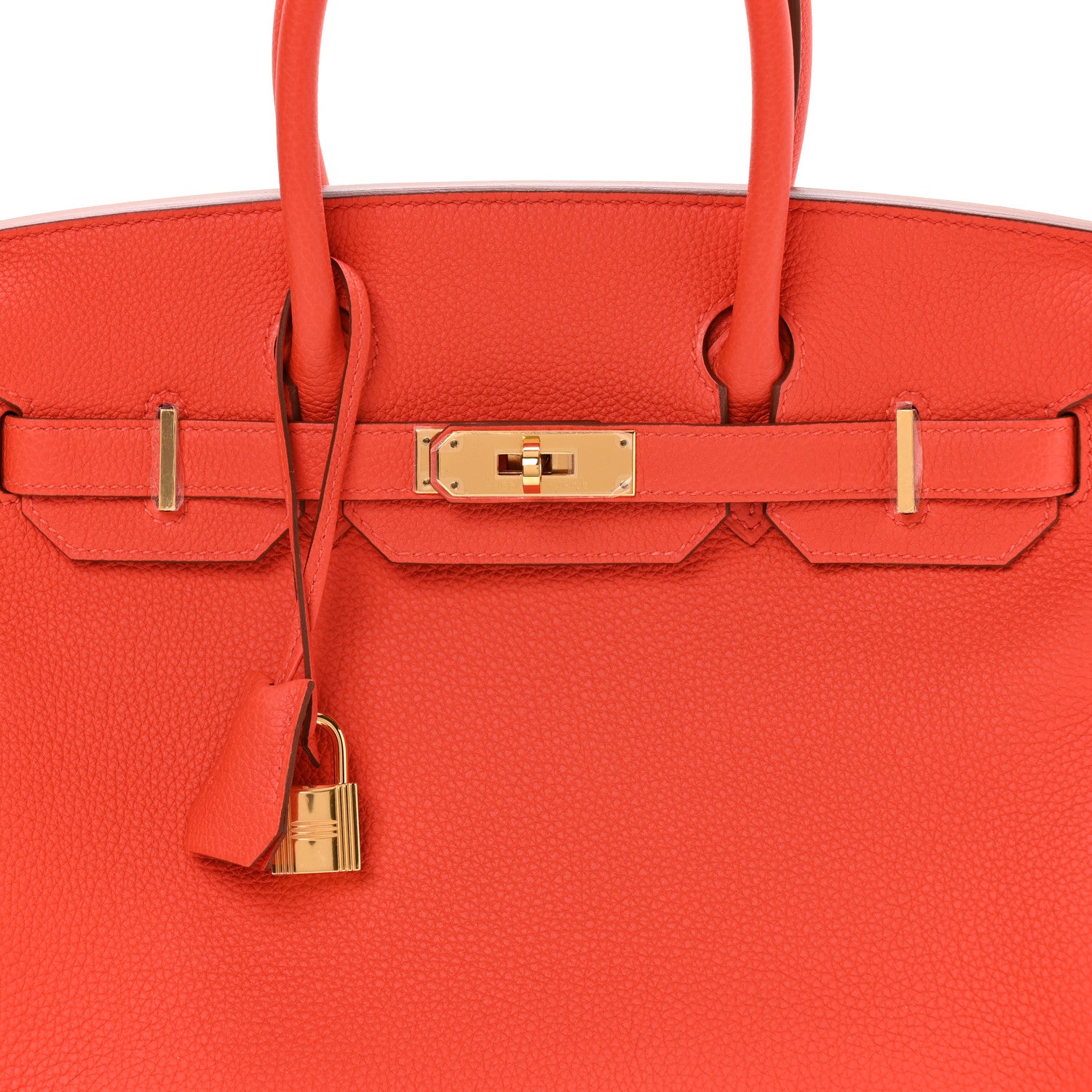 Hermes Togo Birkin 30 Capucine 8 of 11