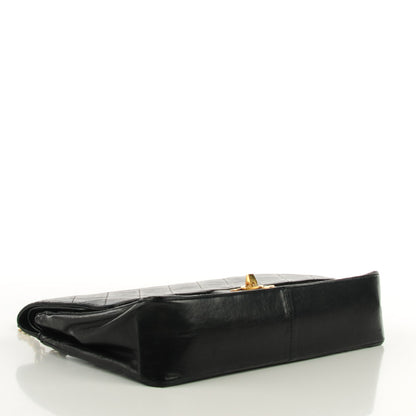 Chanel Lambskin Quilted Medium Double Flap Black 4 of 9