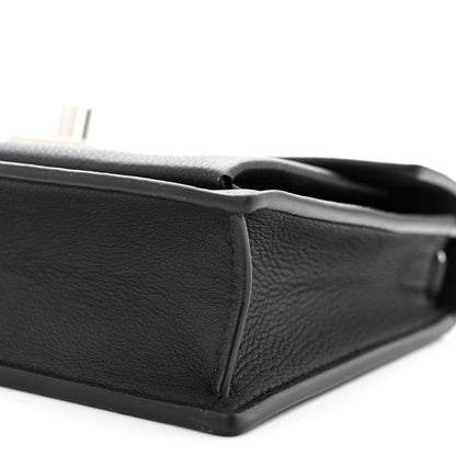 Louis Vuitton Soft Calfskin My Lockme Chain Pochette Black 9 of 9