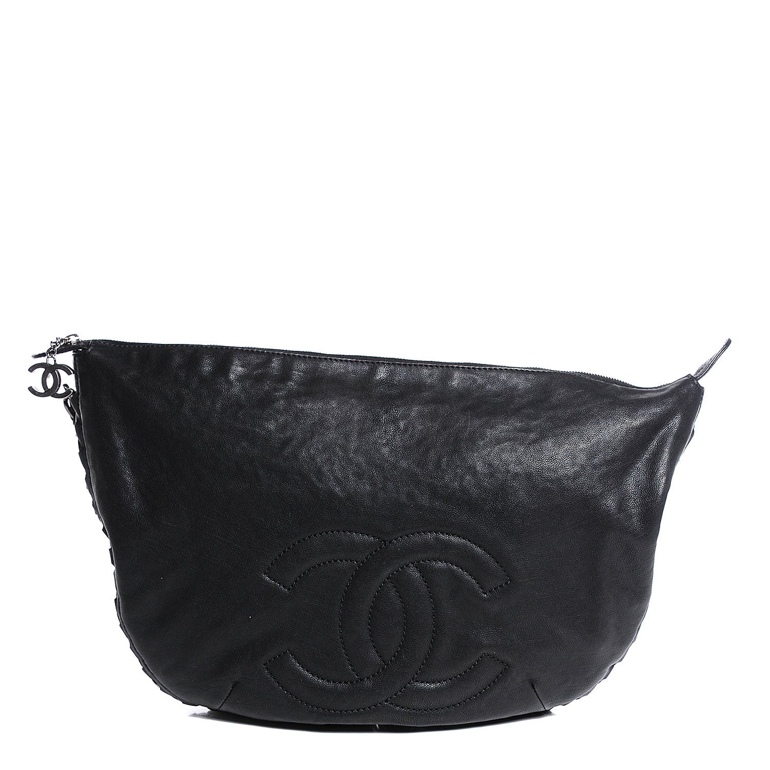 Chanel Calfskin Modern Chain Hobo Black 1 of 7
