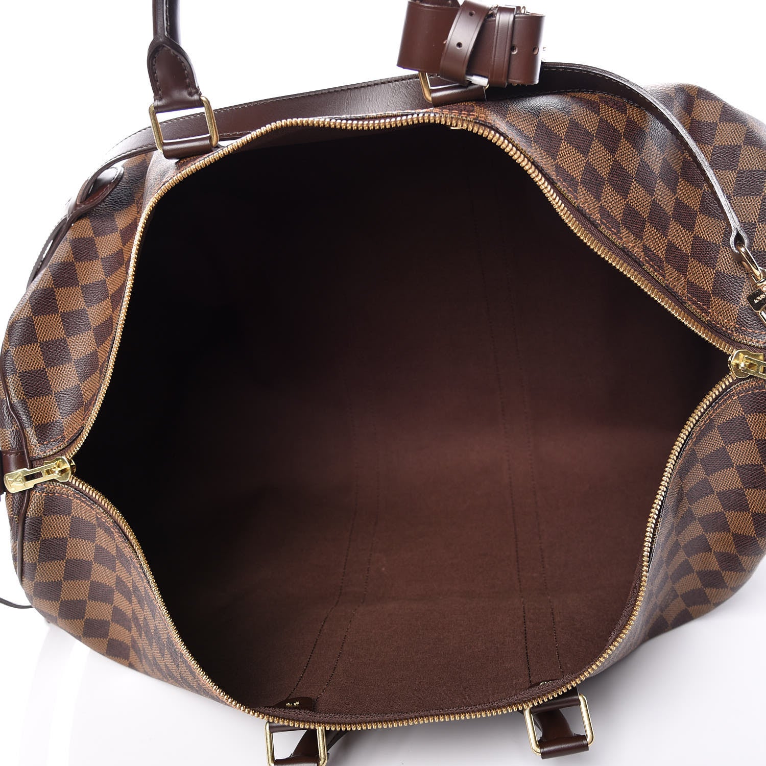Louis Vuitton Damier Ebene Keepall Bandouliere 55 7 of 11