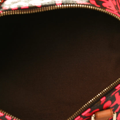 Louis Vuitton Monogram Graffiti Speedy 30 Fuchsia 5 of 10