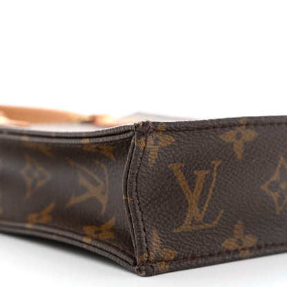 Louis Vuitton Monogram Petit Sac Plat 9 of 14