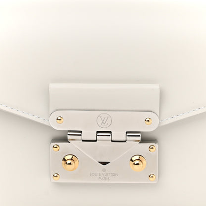 Louis Vuitton Calfskin Reverse Monogram Swing White 7 of 9