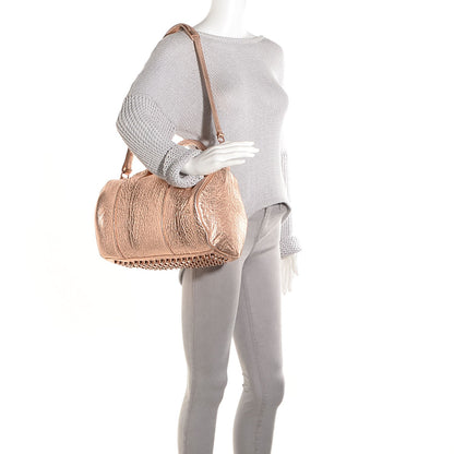 Alexander Wang Pebbled Lambskin Rocco Rose Gold With Rose Gold Hardware 2 of 6
