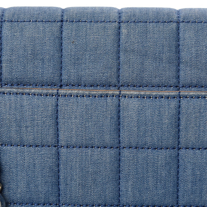 Chanel Denim Chocolate Bar Flap Blue 17 of 17