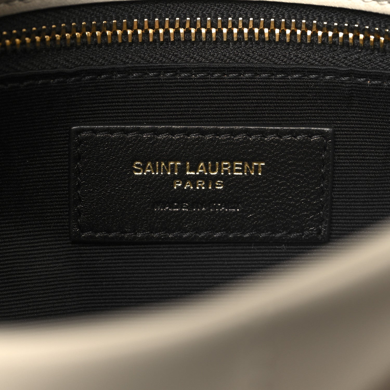 Saint Laurent Lambskin Quilted Toy Loulou Puffer Monogram Chain Satchel Crema Soft 6 of 11