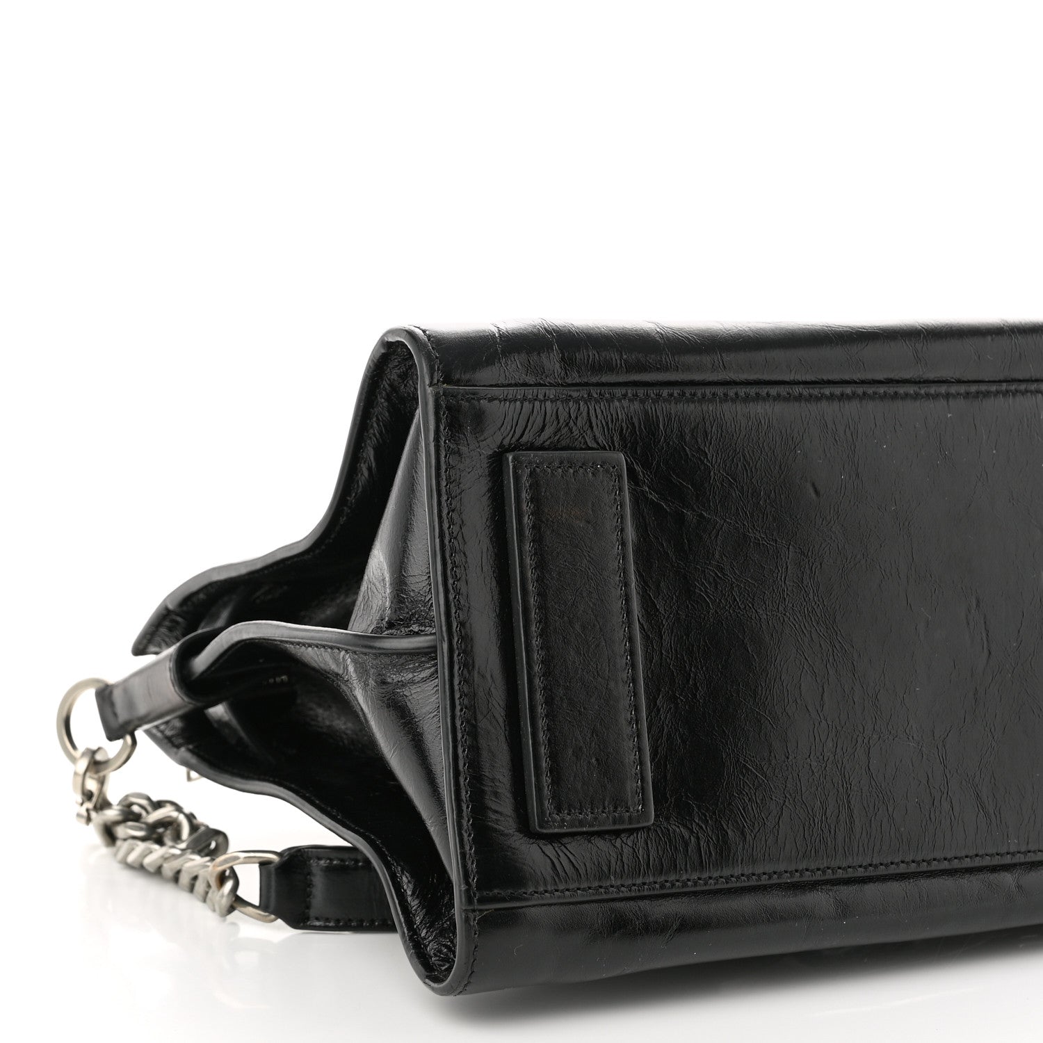 Saint Laurent Glace Calfskin Baby Souple Sac De Jour Black 9 of 10