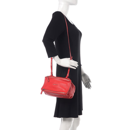 Givenchy Sugar Goatskin Mini Pandora Red 2 of 11
