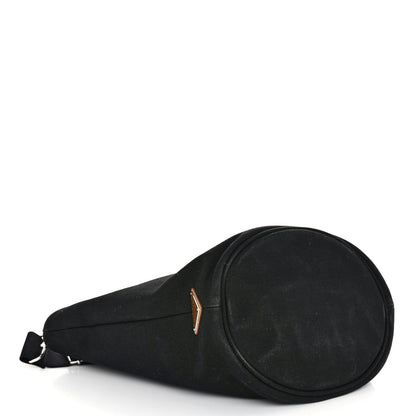 Prada Canapa Small Shopping Tote Black 5 of 11
