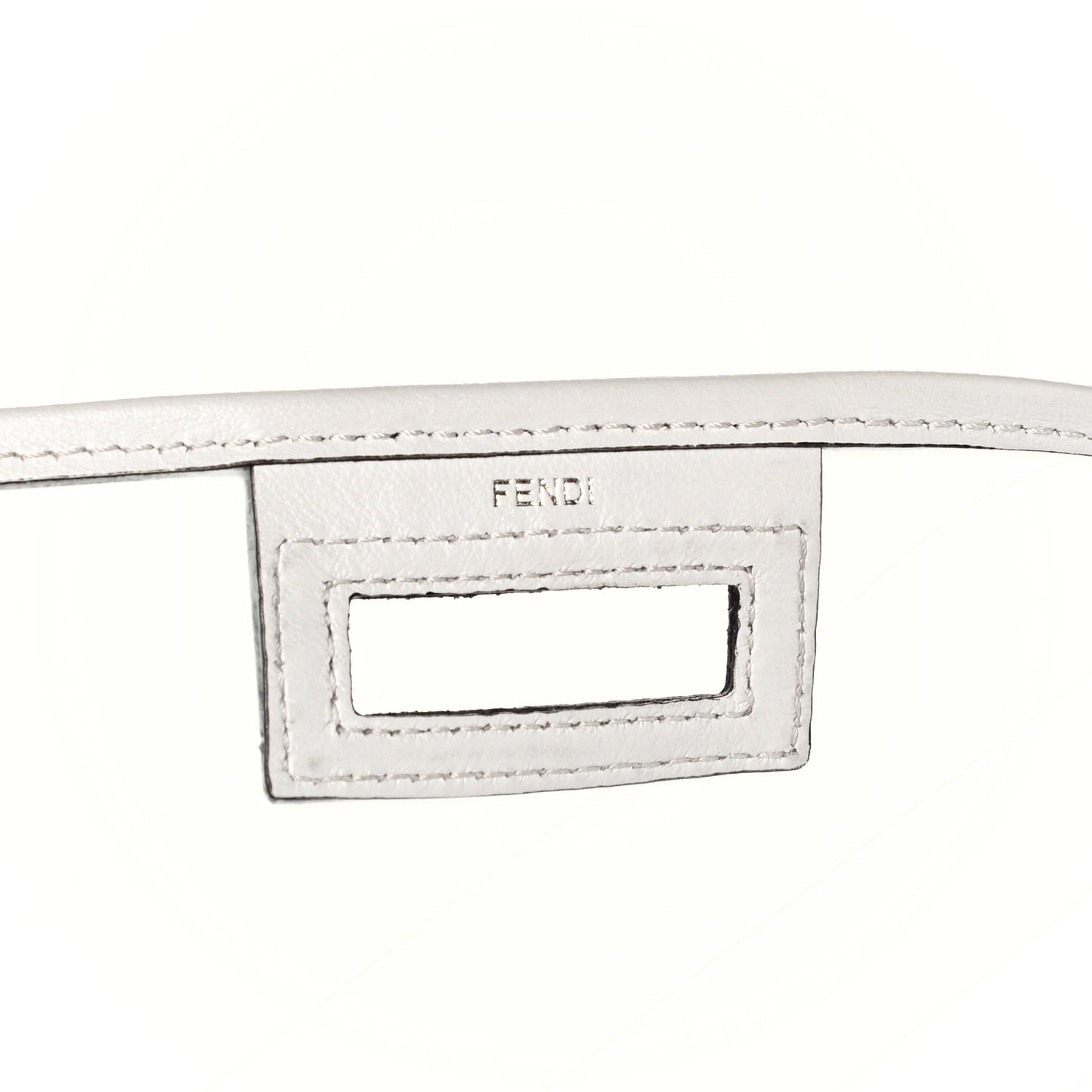 TPU Vitello Grace Pequin Pocket Medium Peekaboo Defender White