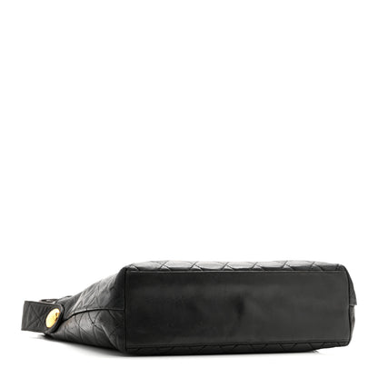 Chanel Lambskin Quilted Shoulder Bag Black 4 of 10