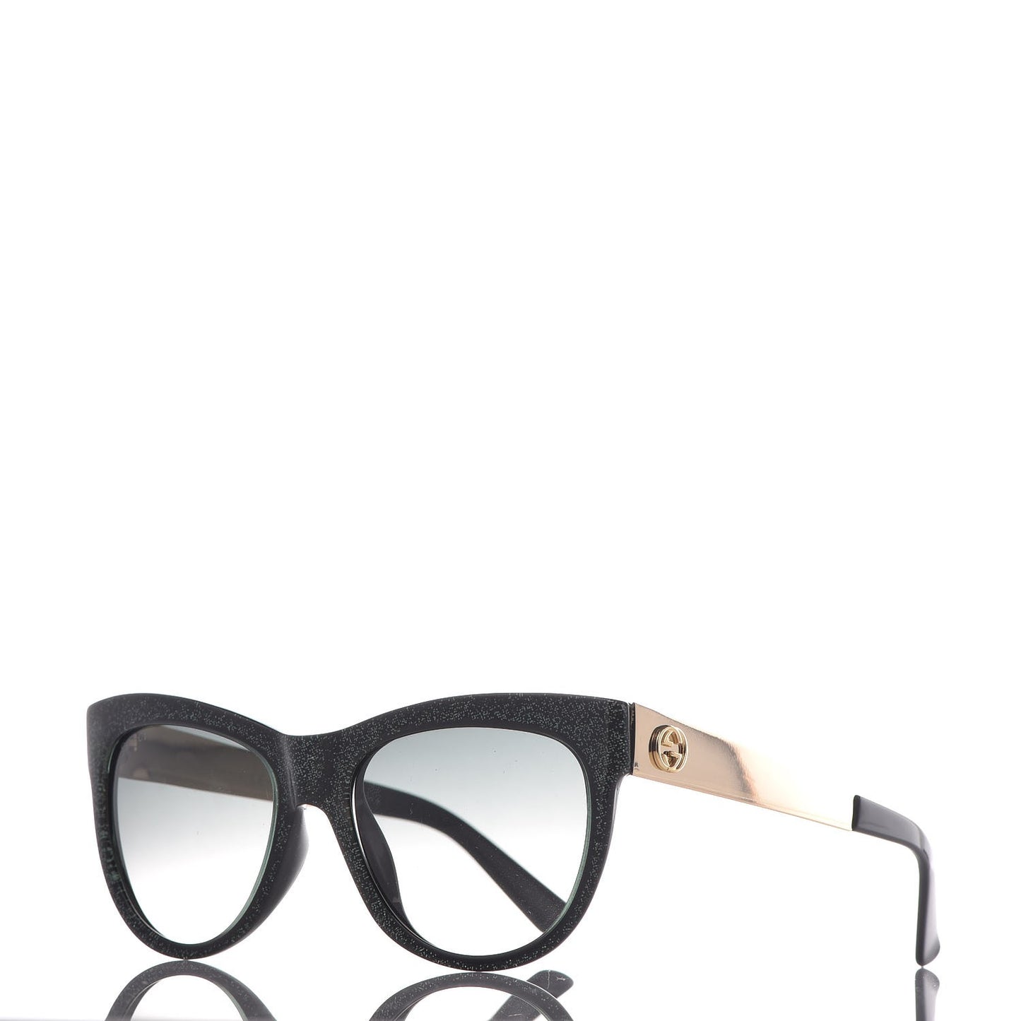 Glitter Cat Eye Sunglasses 3739/N/S Green