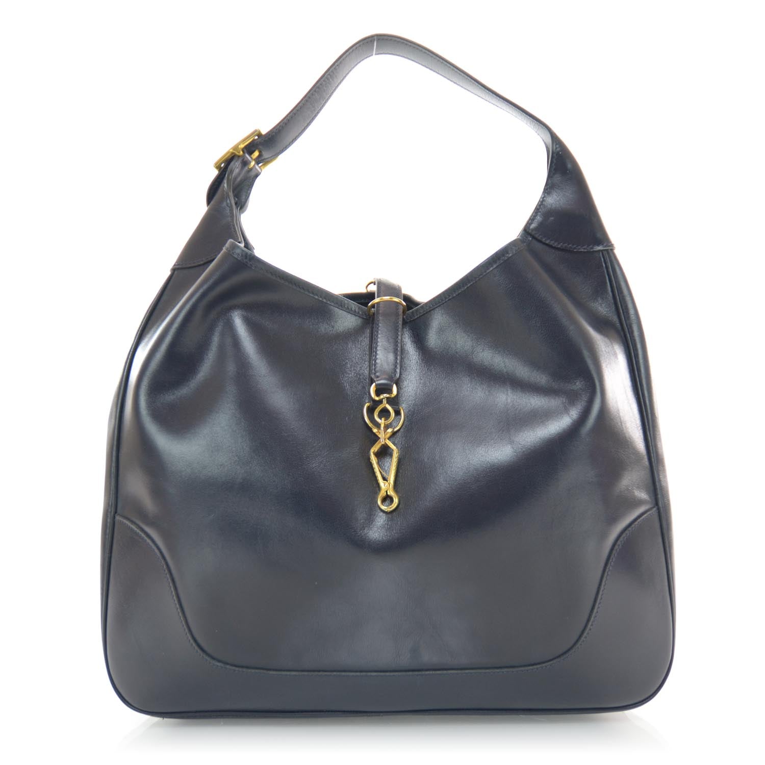 Hermes Box Leather Trim II 38 Navy 1 of 8