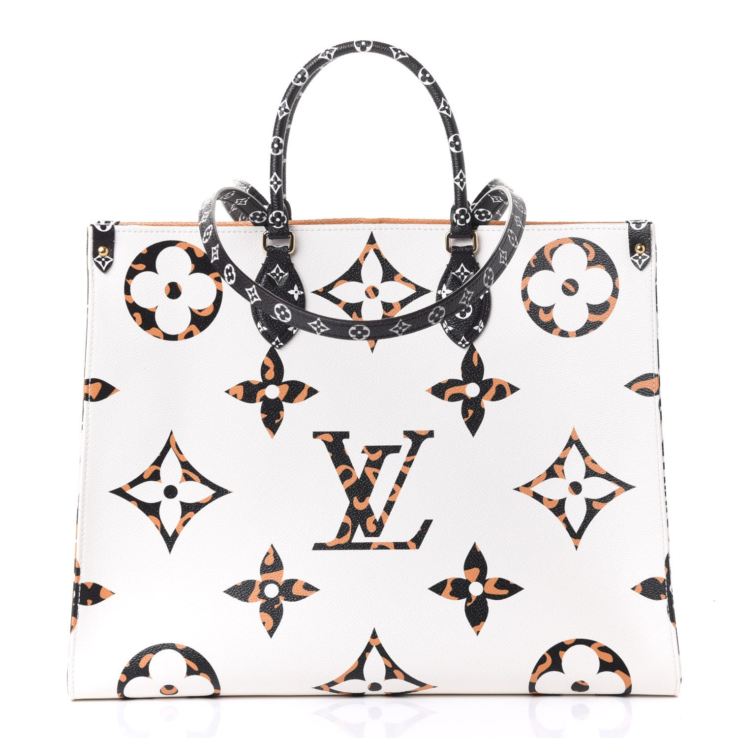 Louis Vuitton Monogram Giant Jungle Onthego GM Ivory 1 of 4