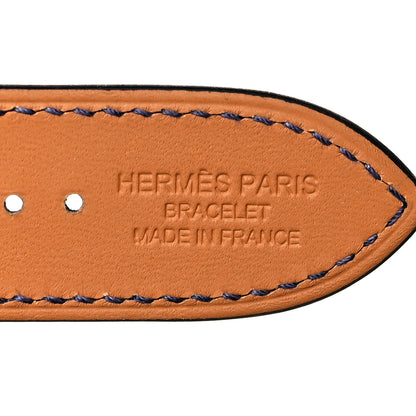 Hermes Swift 44mm Apple Watch Single Tour Band Bleu 3 of 4