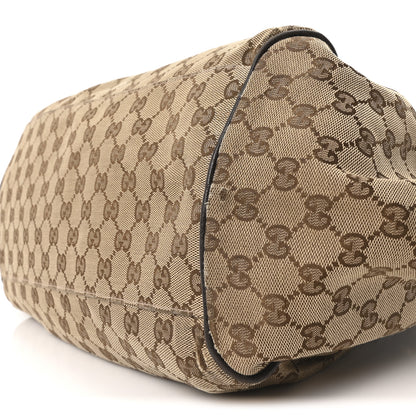 Gucci Monogram Medium Sukey Boston Bag Dark Brown 10 of 10