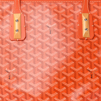 Goyard Goyardine Marquises Tote Orange 7 of 9